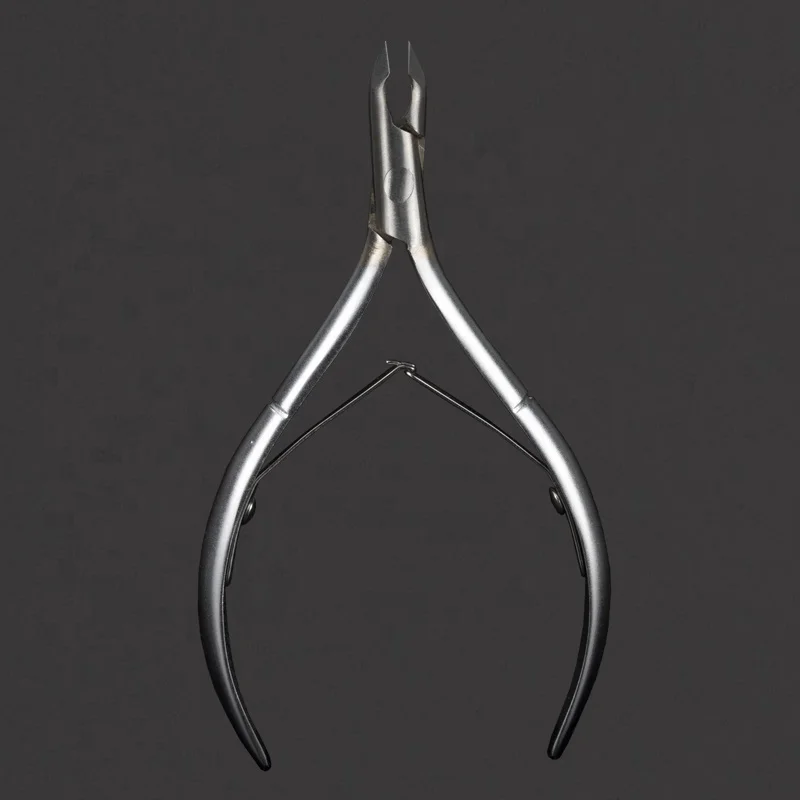 Double Spring 6mm Jaw 16 Wholesale Professional Round Head Stainless Steel Manicure Cutical Clipper Cutter Nail Cuticle Nipper
