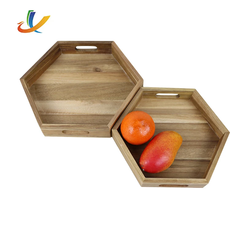 High quality wooden serving tray breakfast tray bed tray
