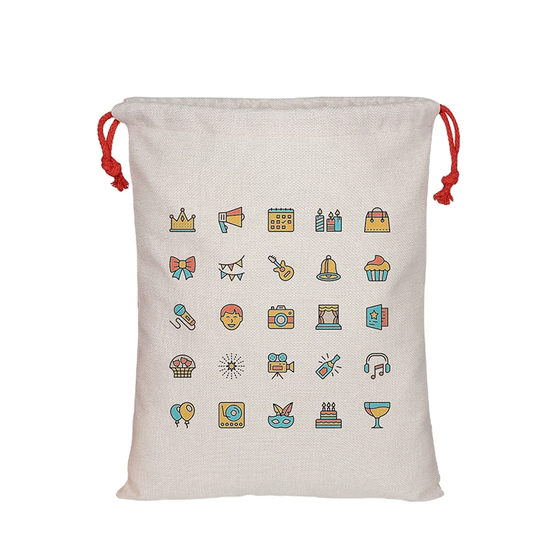 
High King 33x42cm sublimation LinenCandy Gift Bags birthday party bags packaging bags 