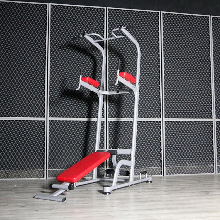 Manufacturers Functional Commercial Fitness Equipment Body Building Gym Vertical Knee Up Raising Machine