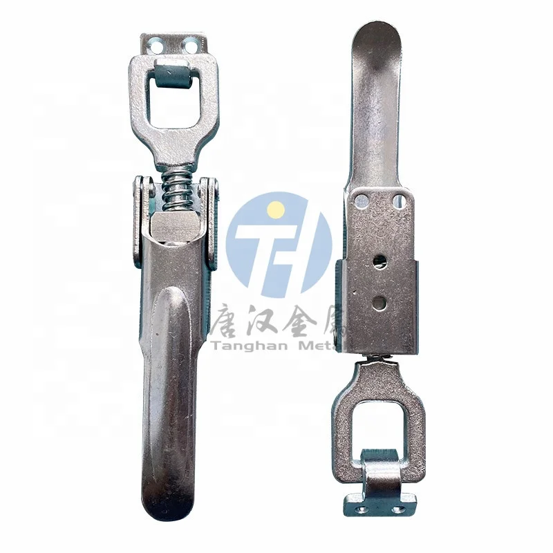 304# Stainless Steel Toggle Latch Hasp Lock for Ute Tray  of Van Trailer Side Board or Pickup or Truck Body Part