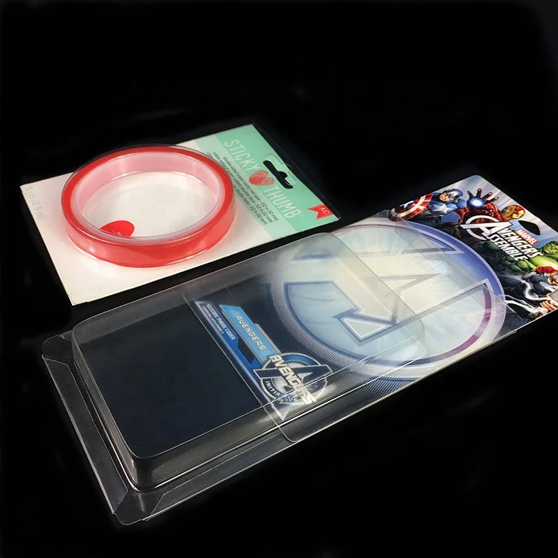 Factory Price Clear Disposable PVC PET Slide Plastic Blister Card Packaging With Paper Cardboard