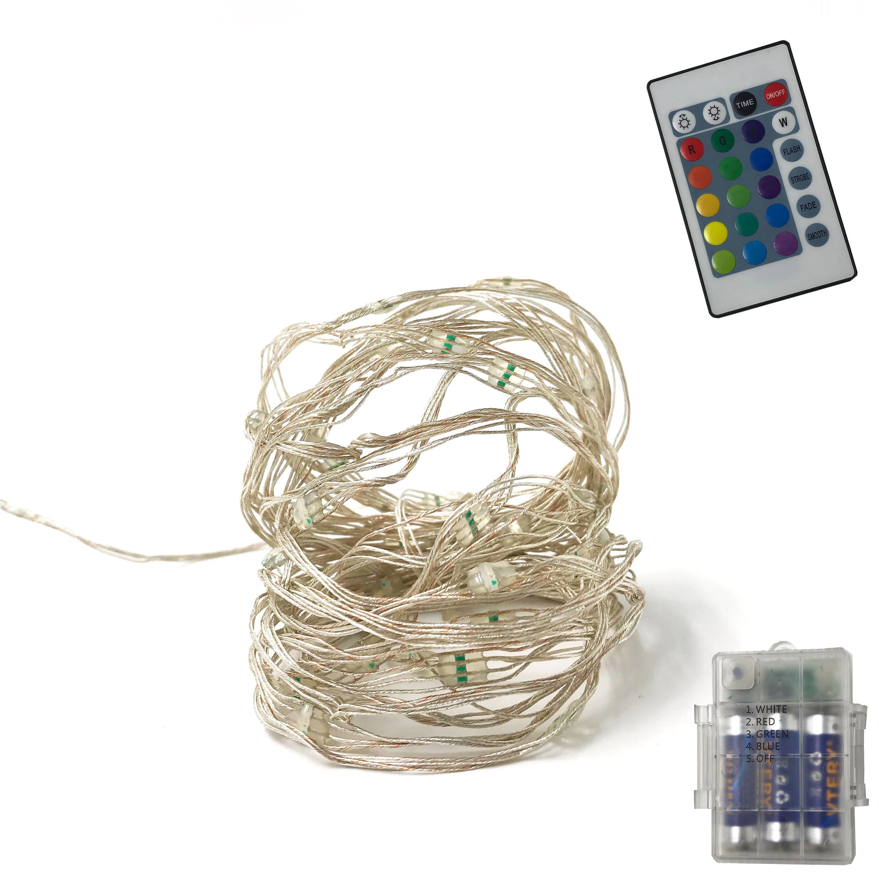 
Rainbow led diwali lights and lighting party battery operated string light 