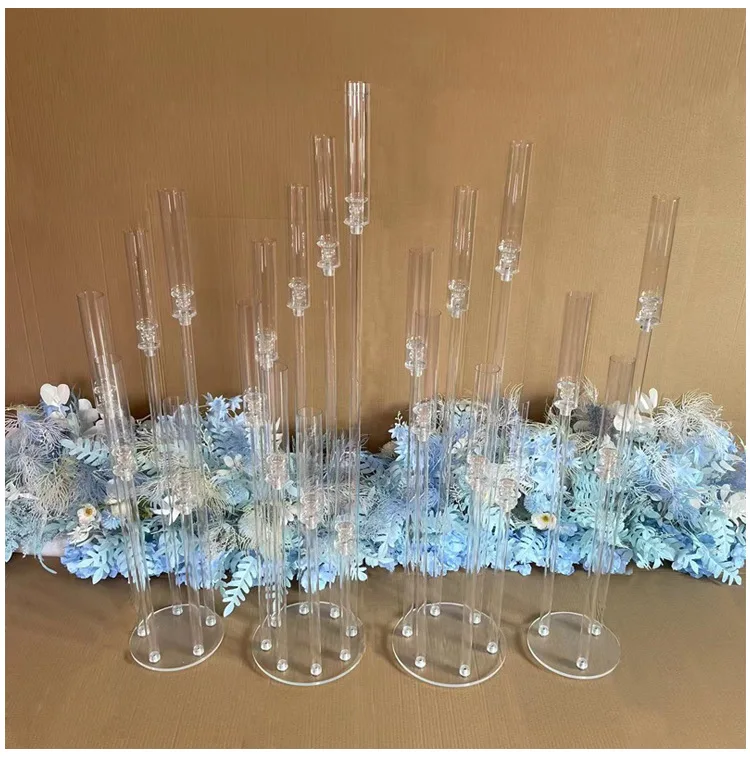 Acrylic Candlestick For Wedding Centerpieces Acrylic Candle Holder wedding decorations