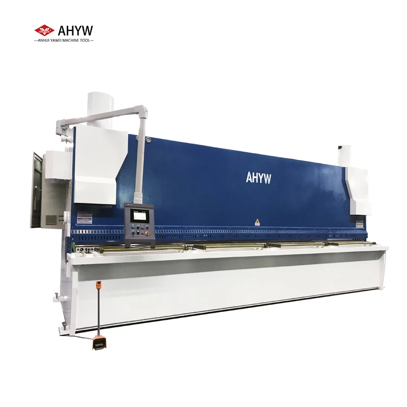 CNC Hydraulic Metal Stainless Steel Aluminum Shearing Guillotine Cutting Machine 20X6000 with Ex factory price