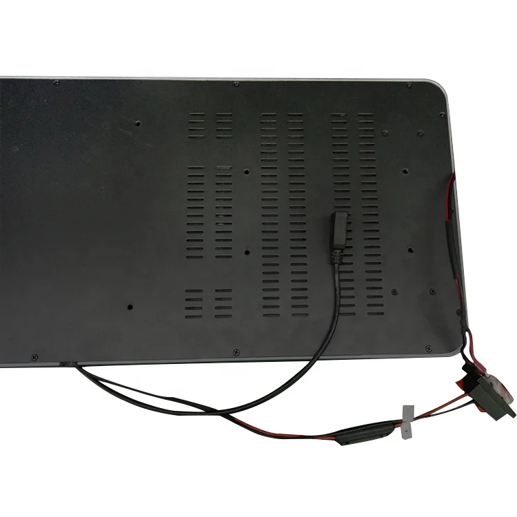 Advertising Stretched Bar Monitor For Bus Coach 28.6inch Customized Sizes DC12-36V HDMl Input Multimedia Video Player
