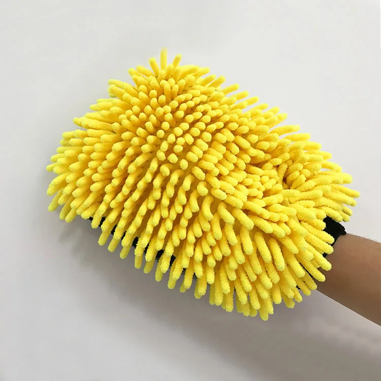
METIS high quality cleaning microfiber chenille cleaning glove 