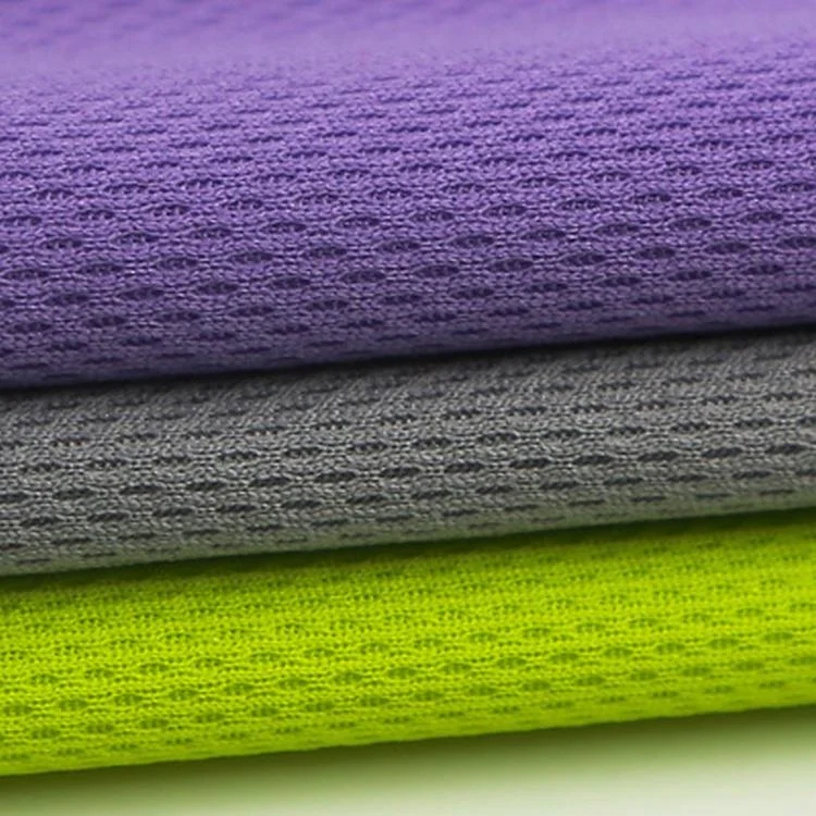 Wholesale plain 3d mesh breathable sport baseball uniform fabric