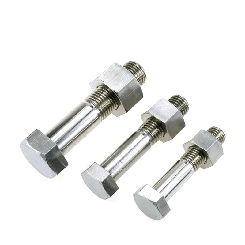 
Hexagon head bolts DIN 933(full thread) m16 hex bolt with nut and washer 