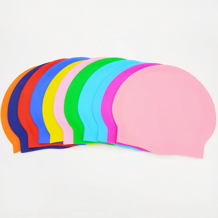 Gorro de natacion silicona alta calidad para adultos Профессиональный персонализадо кон logotipo