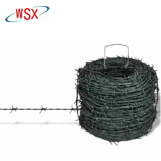 Barbed wire Fencing the Barbed Wire 2.0mm twin strand  200m for sale galvanized barbed wire