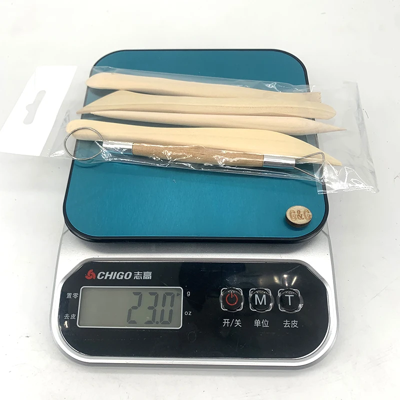 Лидер продаж детский инструмент для работы с глиной 5 предметов набор инструментов