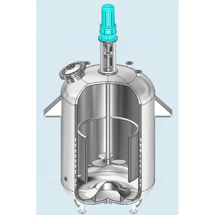 
Advanced Technology W-Type Crystallizer Tank For Pharmaceutical,Chemical, Food Etc 