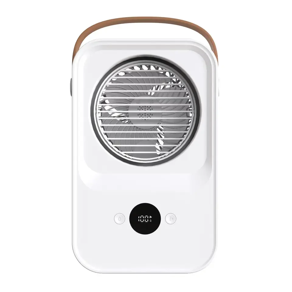 Summer Water Mist Spray Desktop Fans Usb Rechargeable Small Air Conditioner Portable Mini Air Cooler Fan Water Air Cooler