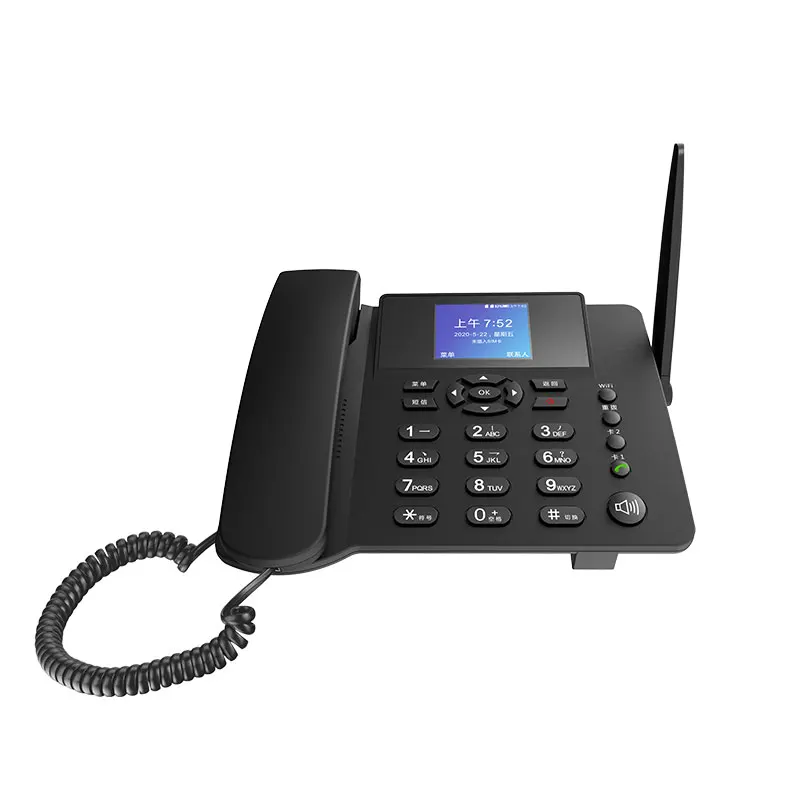 FWP-LS962A VOLTE WCDMA GSM SIM card fixed wireless desktop phone with WiFi hotspot BT FM cordless 4G 3G