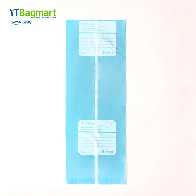 Plastic Clear Flat Food Produce Bag on Roll for Fruits Vegetable Bread Durable Food Storage Bags