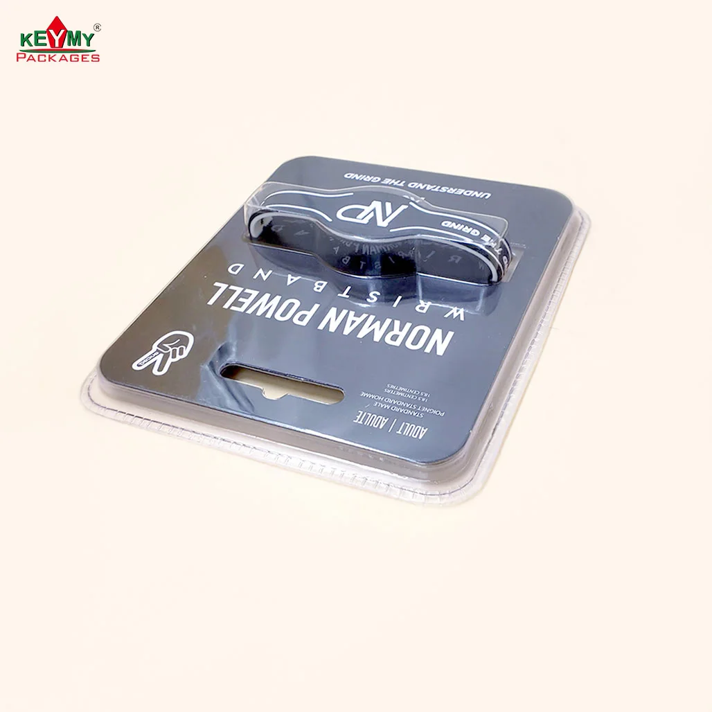customize cheap wrist band health product package from Shenzhen factory