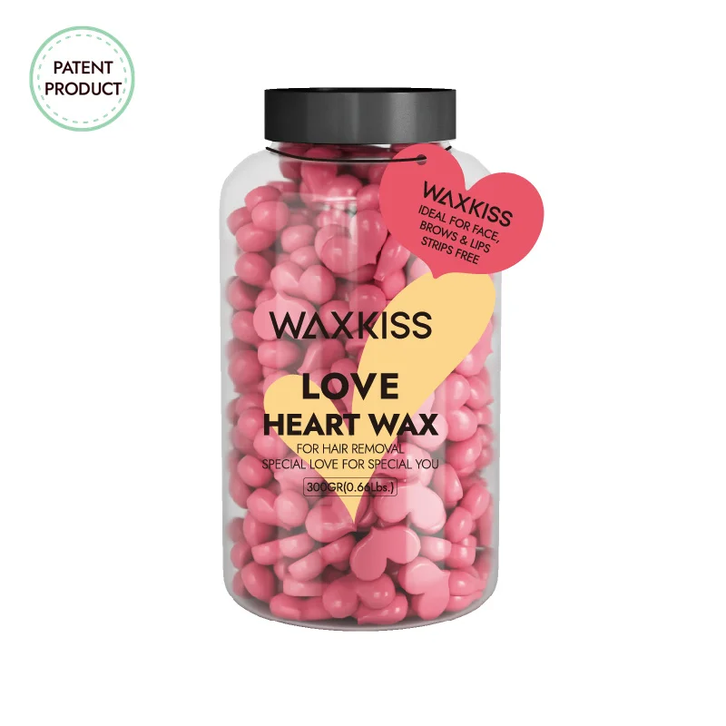 OEM Private Label Depilatory Hard Wax Beans Hair Removal Best Selling Love Heart Wax Beans For Hand And Feet