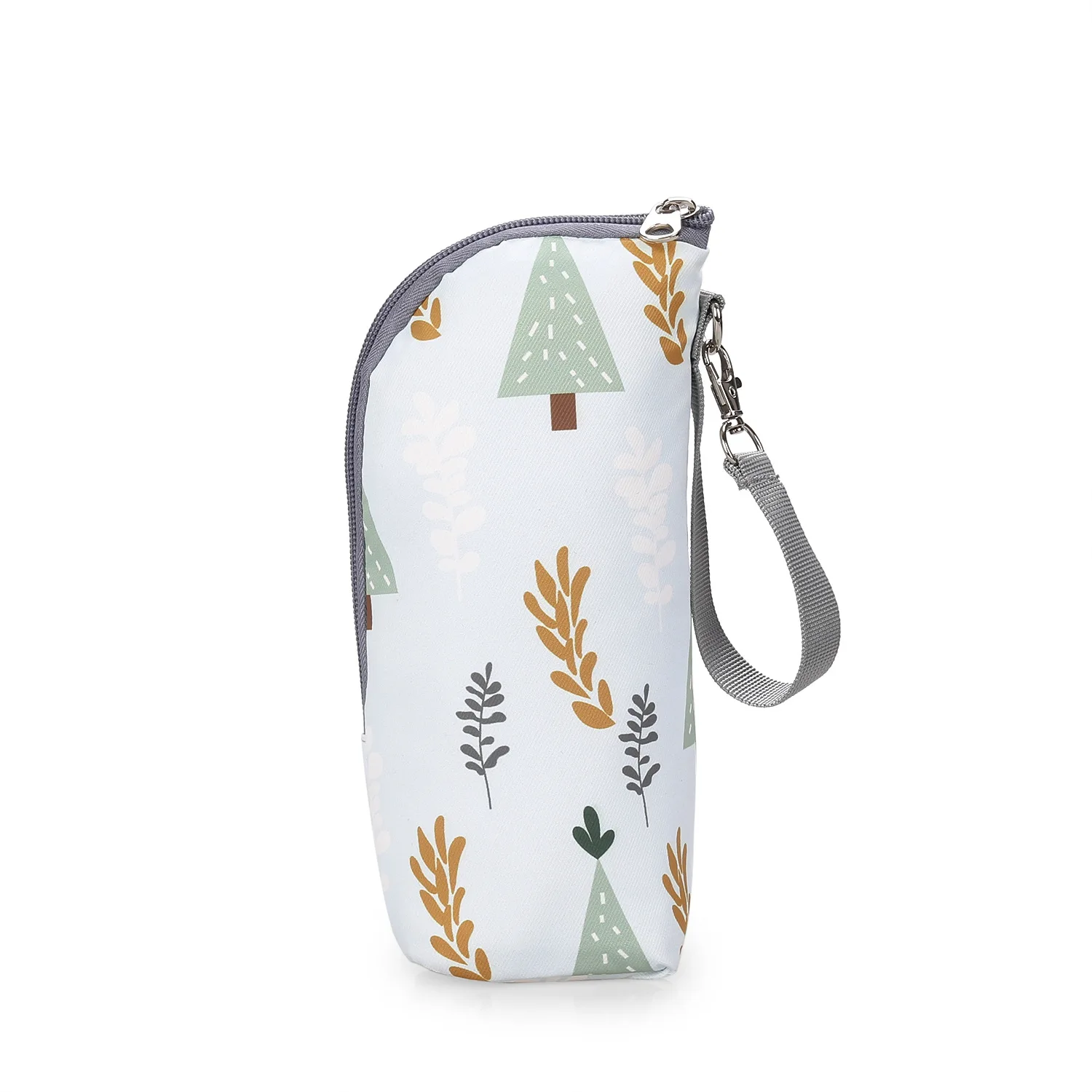 Breast Milk Bottle diaper bag accessories baby bottle cooler bag Thermal Insulated cow print baby bottle bag