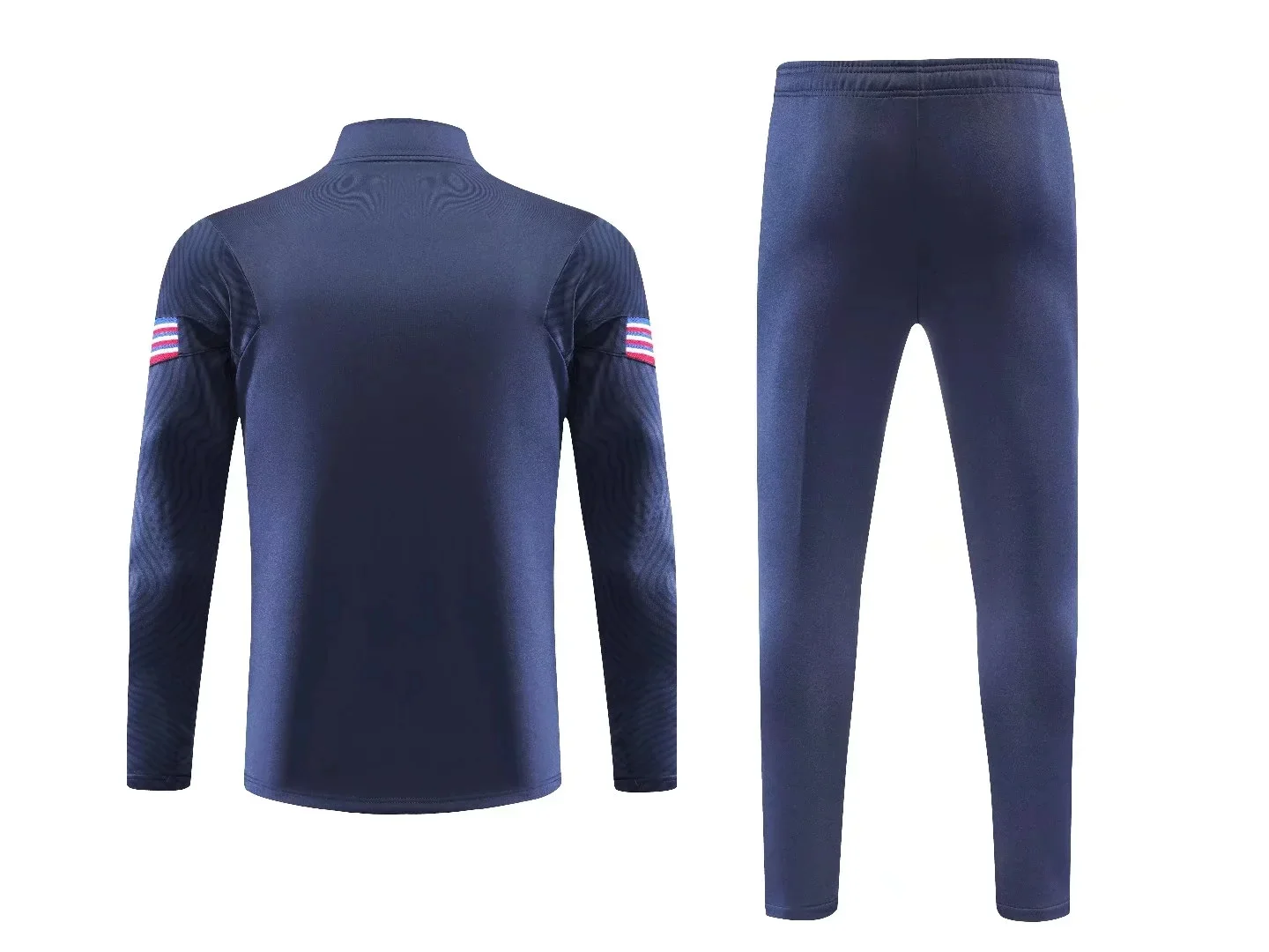 New Design Blank Soccer Club Training Tracksuit Fitted Sweatsuit Soccer Tracksuit Football Men Football Team Full Zip Suit