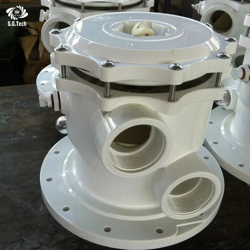 Brand New Swimming Pool 6 Way Sand Filter Valve ABS 1.5/2 Inch 6-Way Control Valve Top-mount Side-mount Pool Sand Filter Head