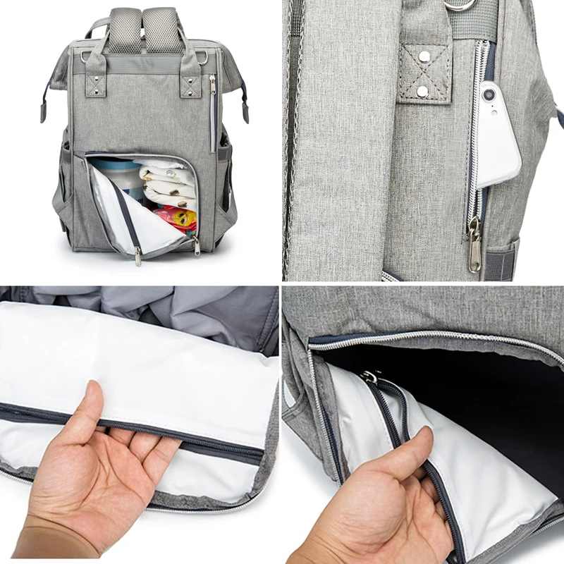 Wholesale The New USB Stroller Large Capacity Maternity Multifunctional Diaper Backpack Bag