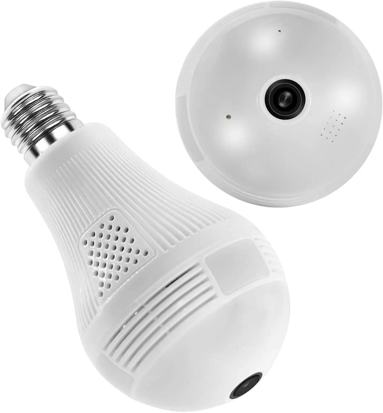 1080P 2MP HD 360 Degree Panoramic IP Wifi Camera Light Bulb Cam Lamp Security Network Camera