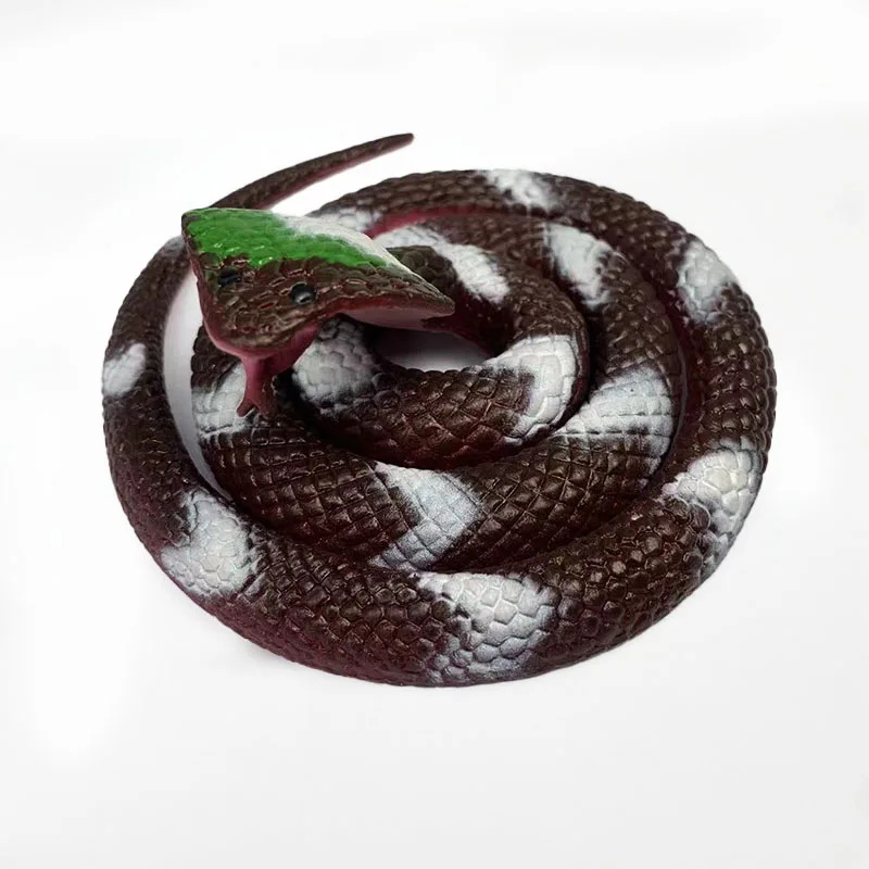 Creative High Simulation Horror Tricky Funny Small Soft Rubber Snake Toys