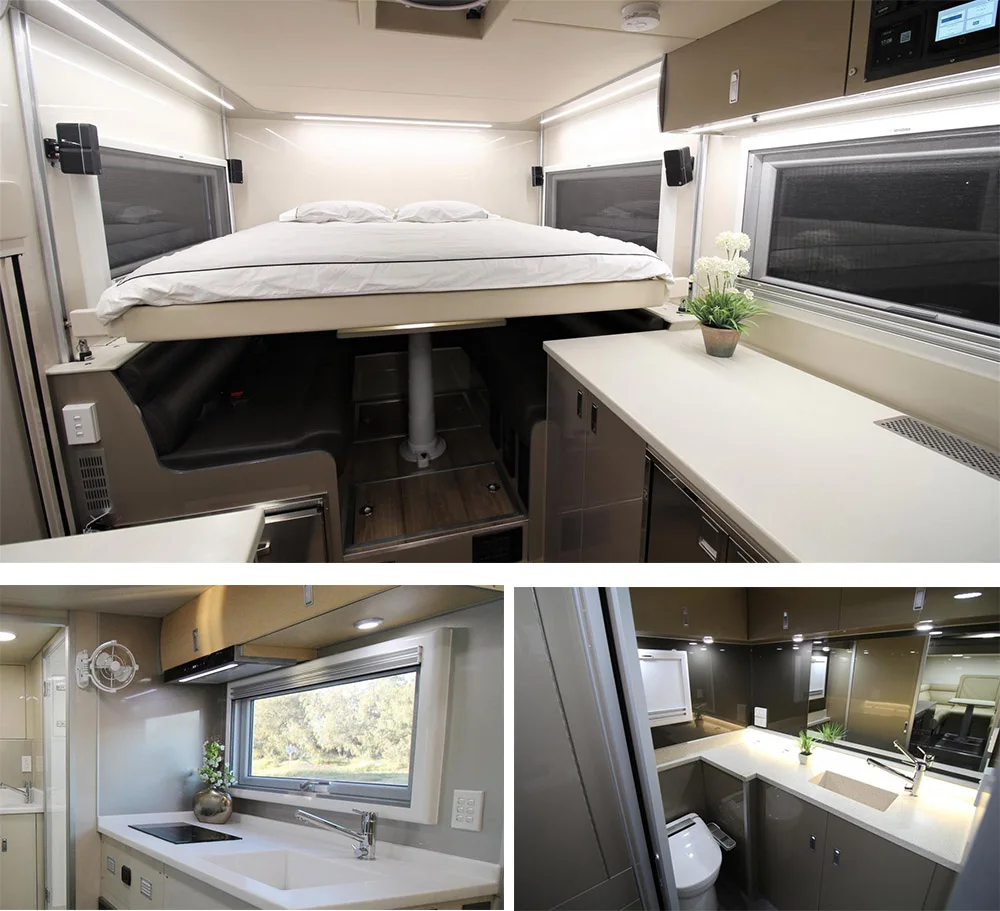 Ecocampor 4x4 Camper Slide In RV Truck Expedition Camper