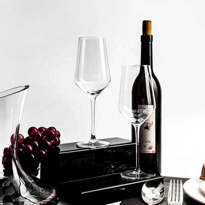 Wholesale Customized Luxury Crystal Wine Glass Goblet Wine Glasses