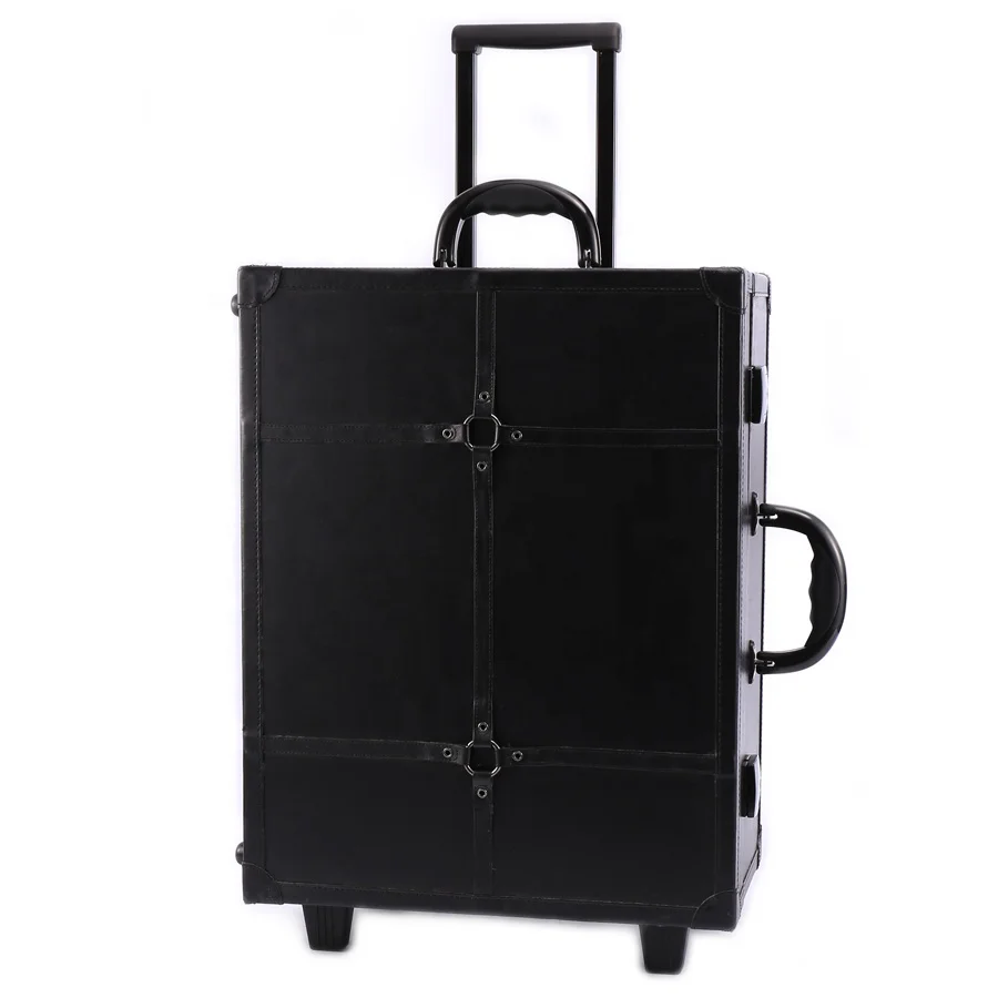 Lighted Cosmetic case Cosmetics Studio Makeup Case with Lights Rolling Artist  Makeup Case with  Legs and Lights