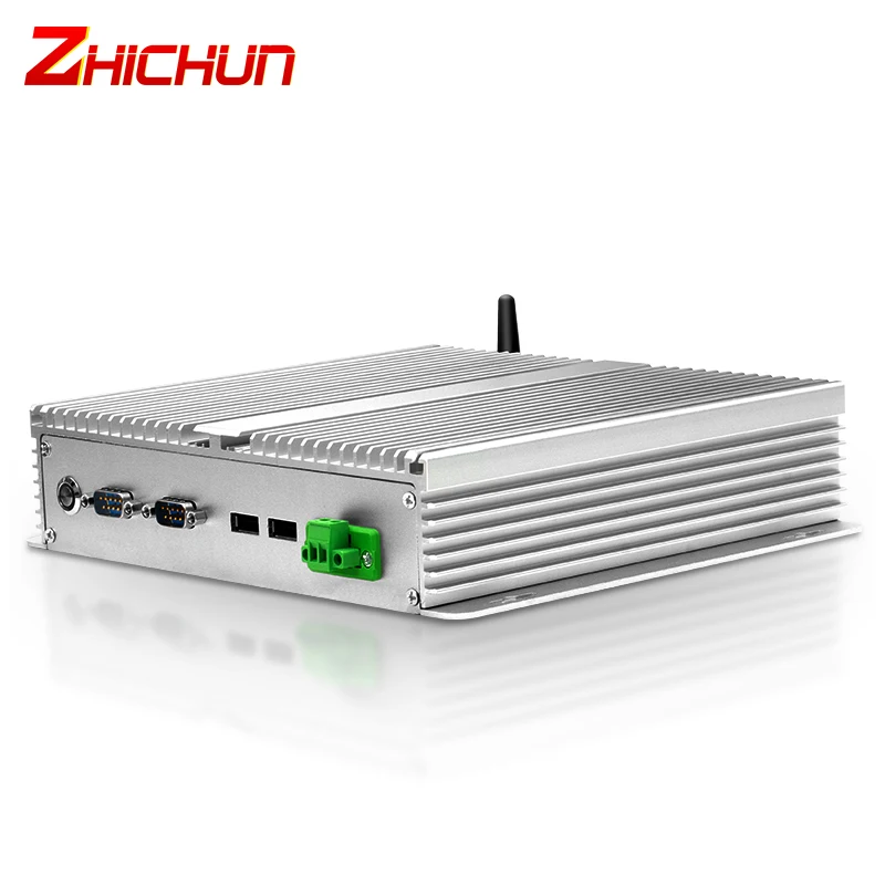 Fanless OPNsense pfSense Firewall Mini PC Quad Core I3-4120 4 Nic Ethernet LAN Industrial Computer Network Appliance Server