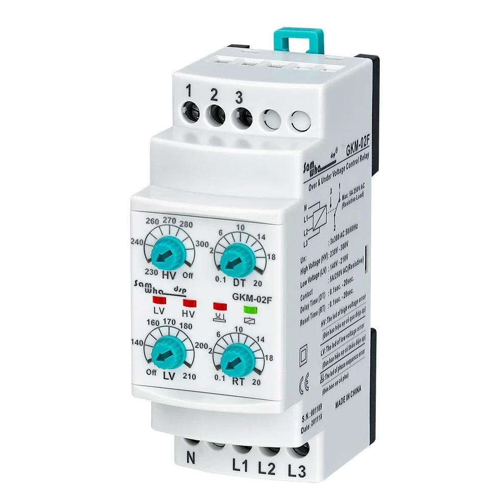 Samwha-dsp Gkm-02f популярный и практичный цифровой электронный реле защиты двигателя
