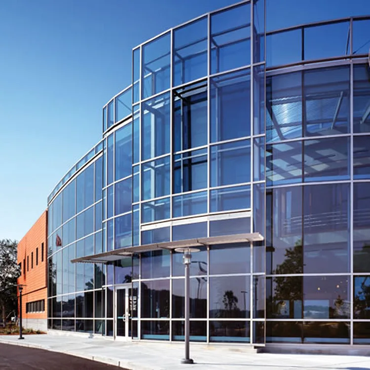 One stop solution service good price factory directly glass curtain wall for office building