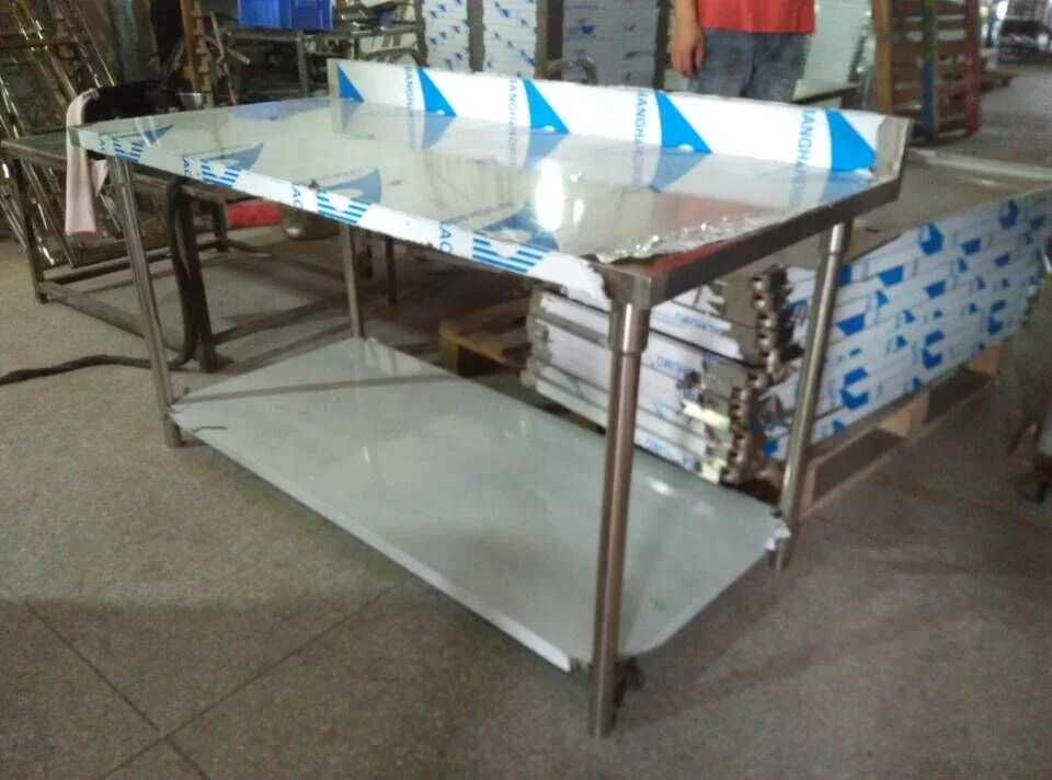 
Length 1.8M Stainless Steel Restaurant Kitchen Prep Table 