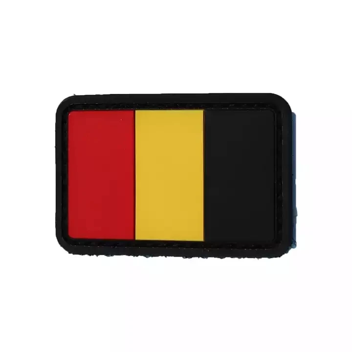 Custom Germany /UK Soft Rubber Patches Custom Pvc 3d Patches