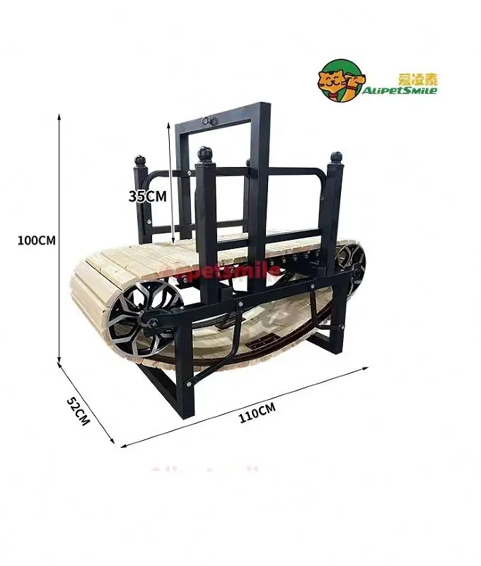Customizable dog treadmill Non electric treadmill for medium and large dogs