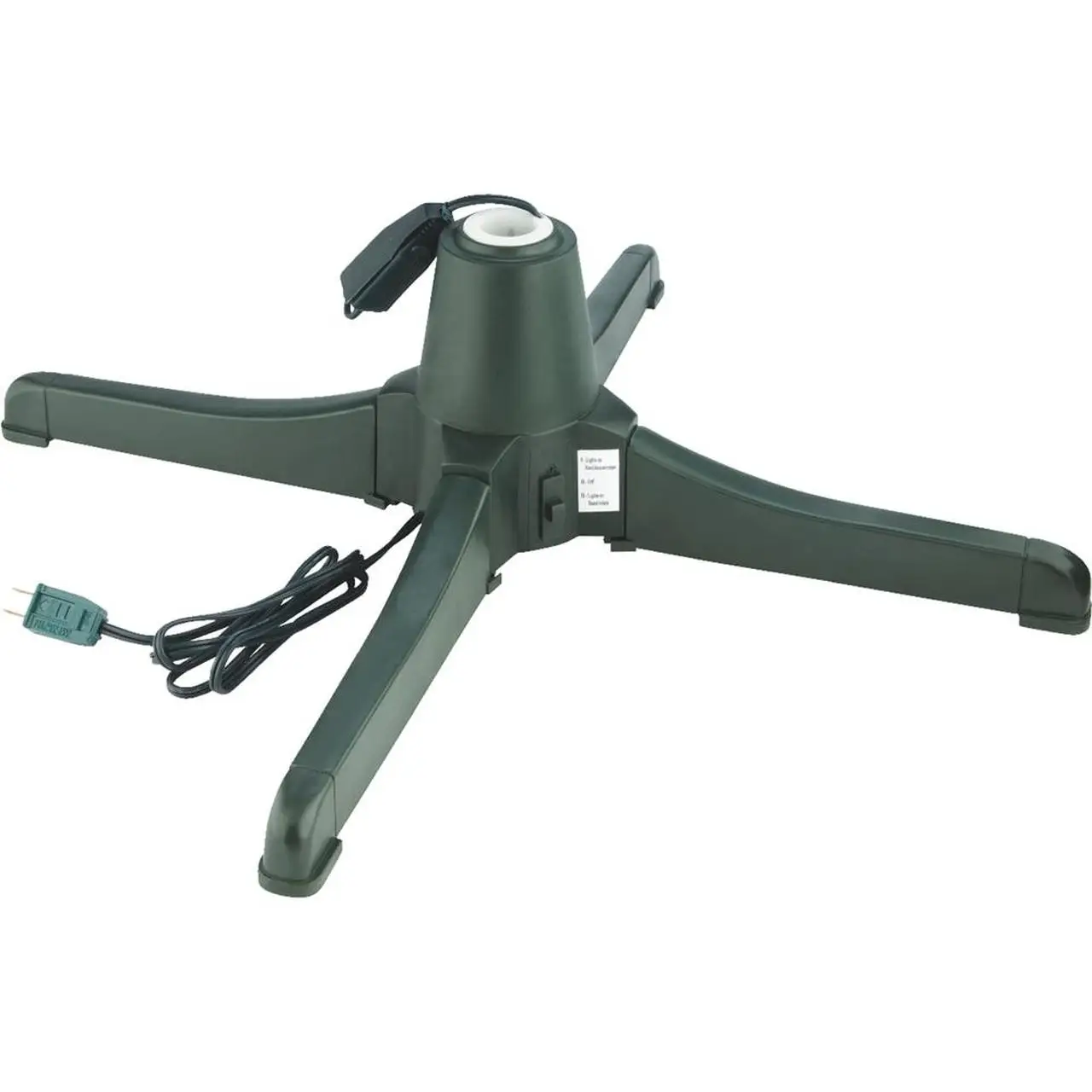 Hot selling Artificial 360 Degree Rotating Plastic Christmas Tree Stand For Large Tree