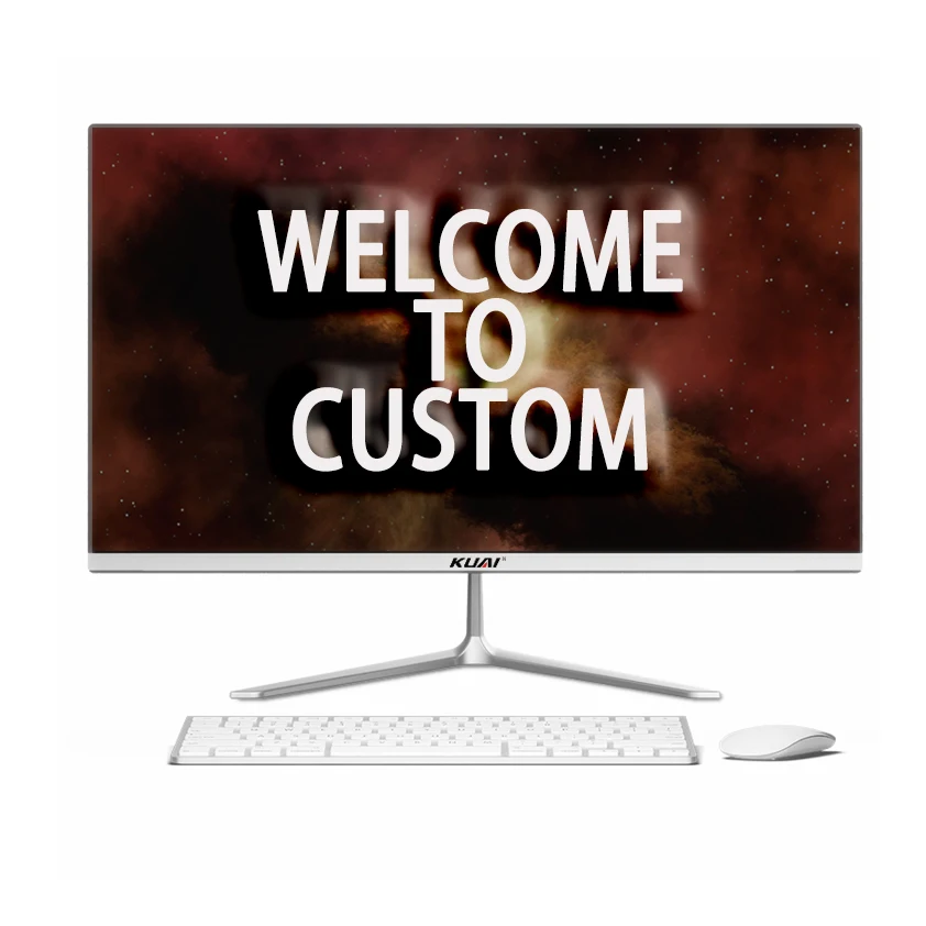 Kuai Custom High Quality 27 Inch Core i7 All-in-one PC Hardware Monoblock Desktop Computer All In One Computers