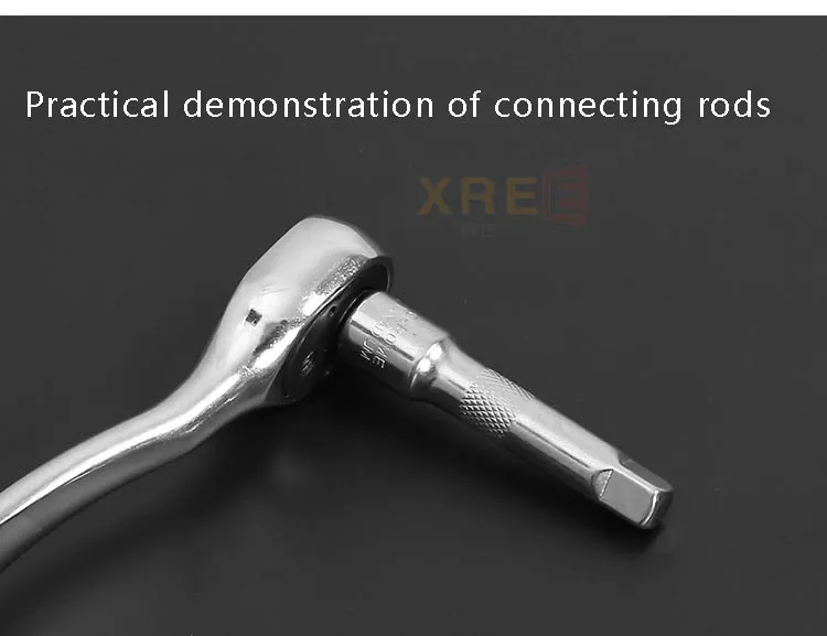 Удлинитель 1/2 Трещоточный ключ инструмент 3/8 большой средний и маленький удлинитель 1/4 короткий