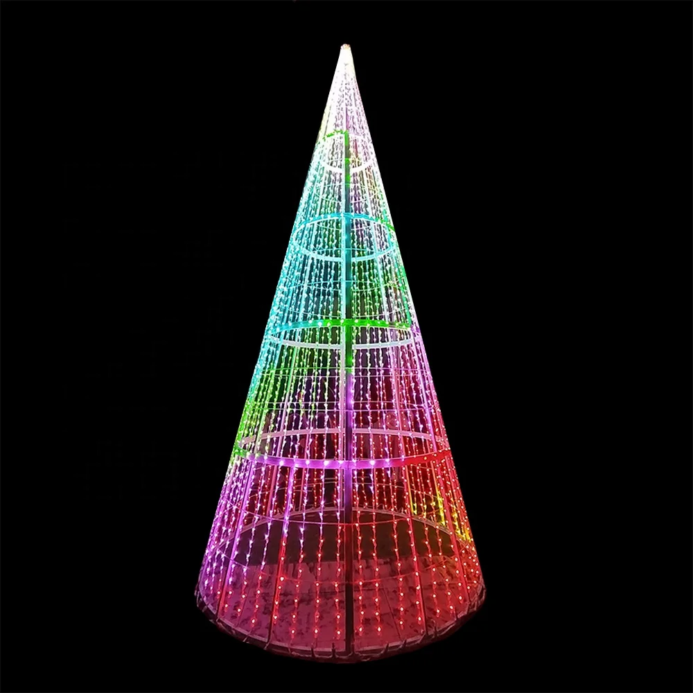 Addressable Large led Christmas tree lights for Christmas outdoor  decorative