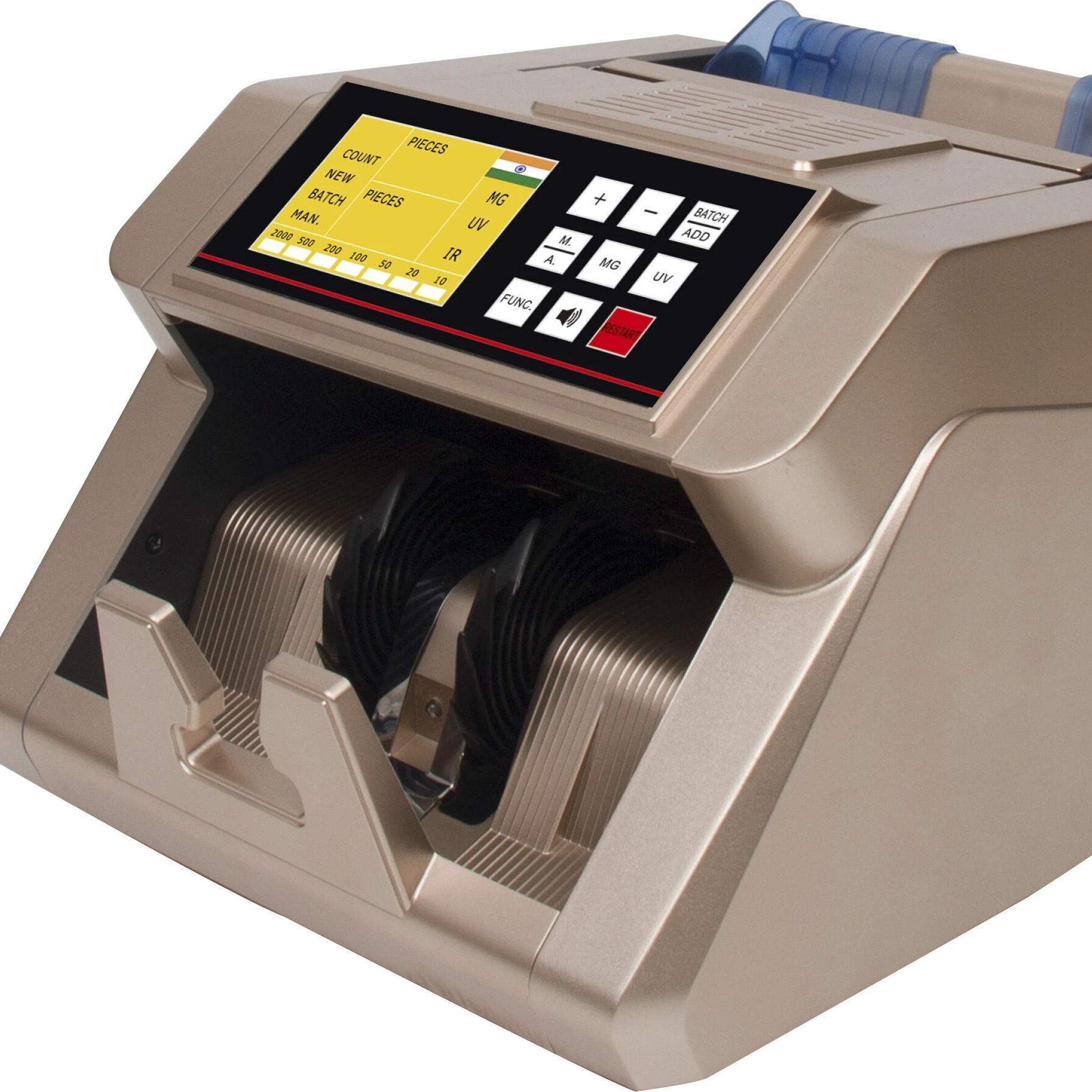 classic product! GR-N95 UV/MG money counting machine with touch screen