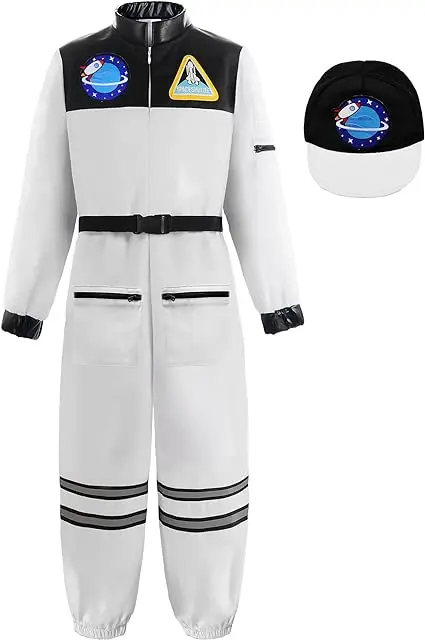 Boys Astronaut Costume Kids Space Jumpsuit Costume Fancy Dress costume