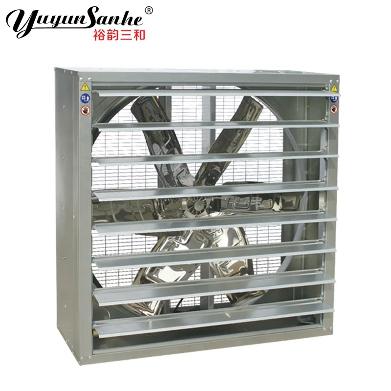 1100 mm exhaust fan 40 inch motor-drive directly swung drop hammer fan industrial extractor fans