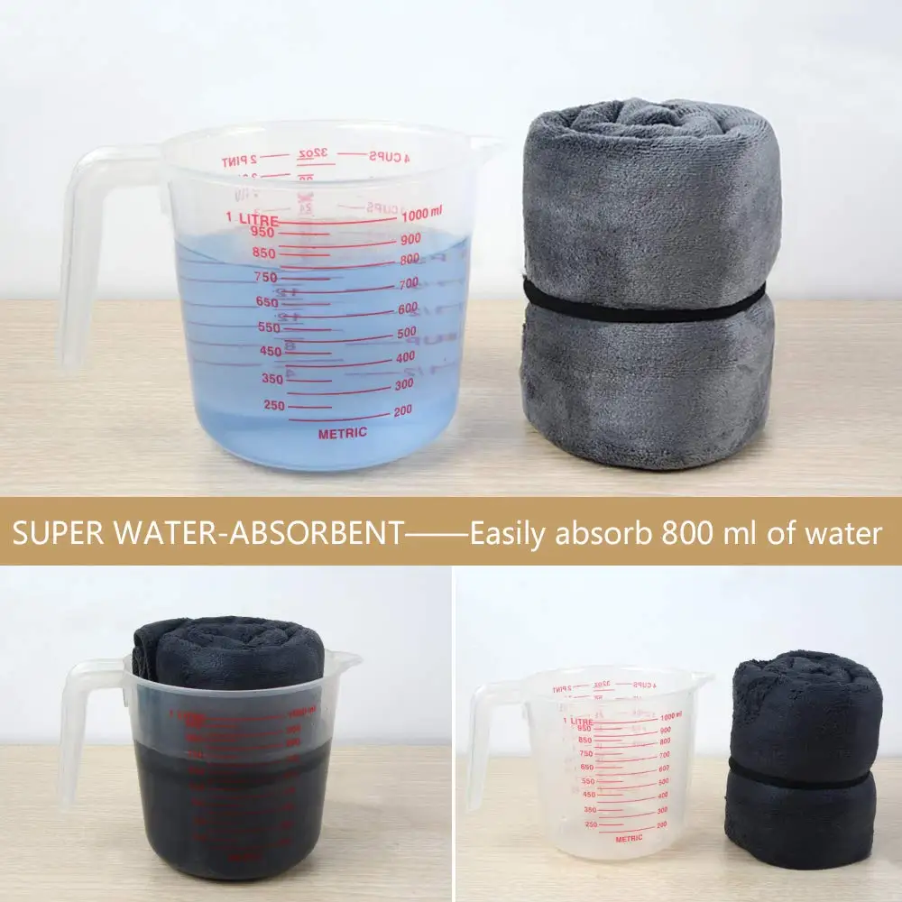 Large manufacturer custom foreign trade microfiber hair towel 2 pcs fast absorbent dry hair bath hat for women