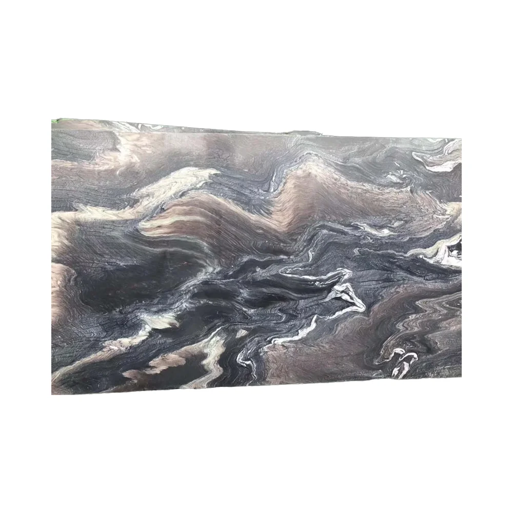 Прямой поставки с завода полный корпус фиолетовый Роскошный натуральный камень для фоновой стены