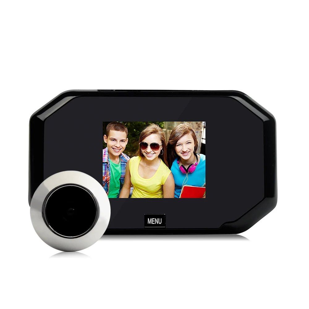 3.5 Inch Lcd Color Screen 145 Degree Wide Angle Night Vision Peephole Door Hidden Viewer Camera