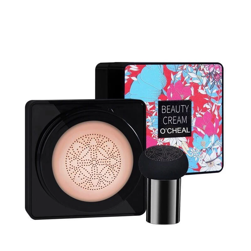 OCHEAL Mushroom Head Air Cushion BB Cream Foundation Cream for Face Makeup Concealer Cushion for Face Cosmetics Make Up Cushion