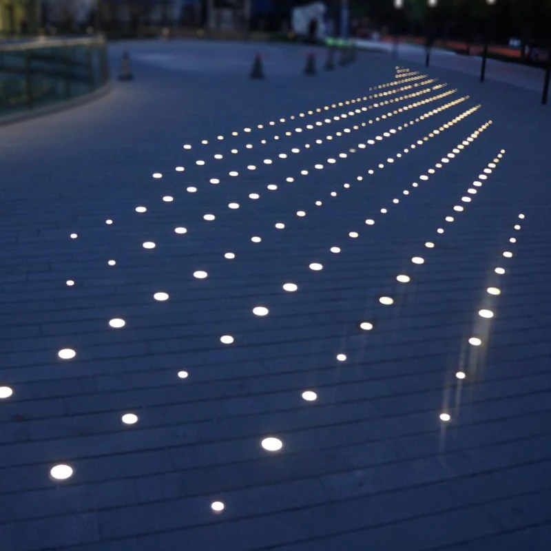 Good Price  Led Light 3w  Blue Rgb  Color Underground Beam Angle Adjustable  Ip67 Outdoor Waterproof Inground   Buried Lights