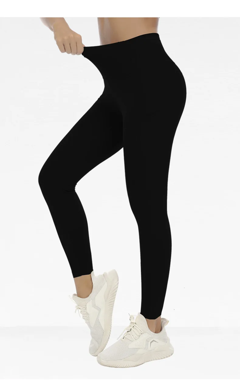 Plus Size Gym Fitness Wear Polyamide Elastane Leggings Pinstripe Yoga Pants Striped Breathable Holey Patchwork Trousers